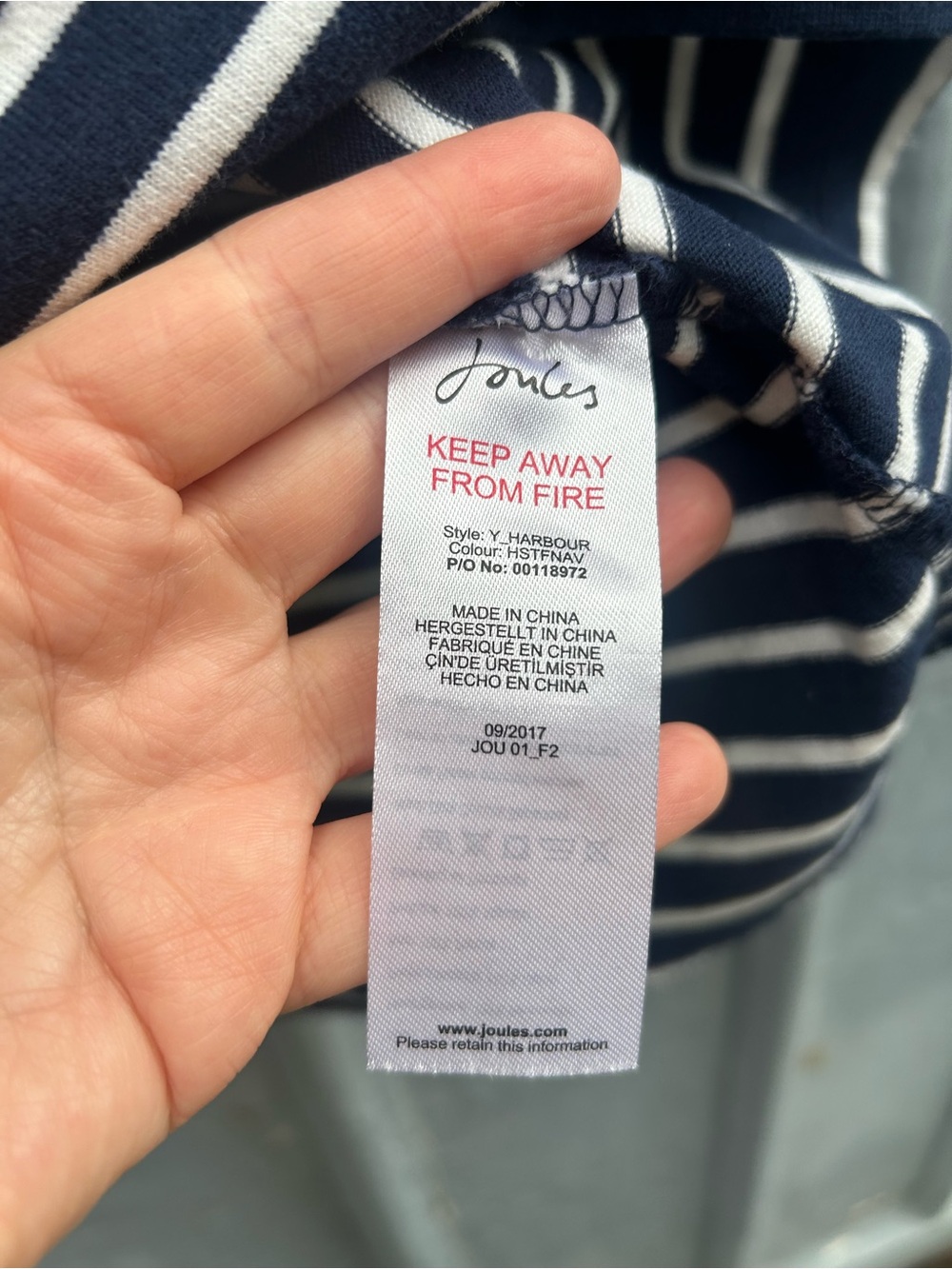 Joules Mariner long sleeve tee, size 6 - Picture 11 of 13